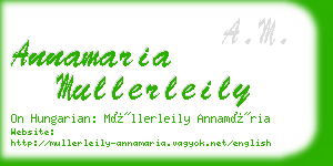 annamaria mullerleily business card